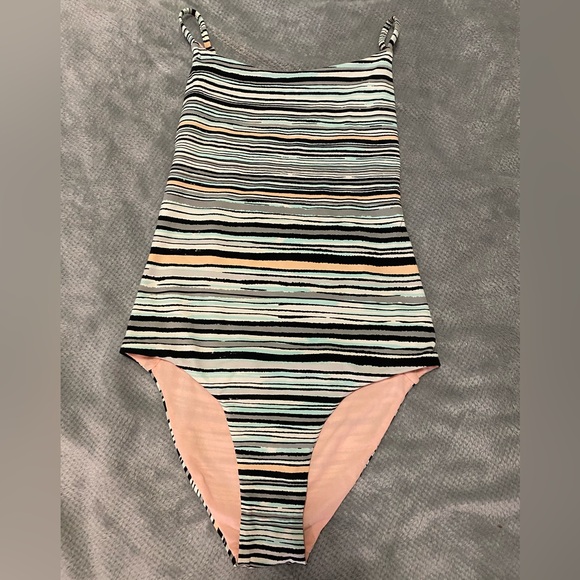 Roxy Multicolor Striped Women’s Swimsuit - Picture 1 of 4